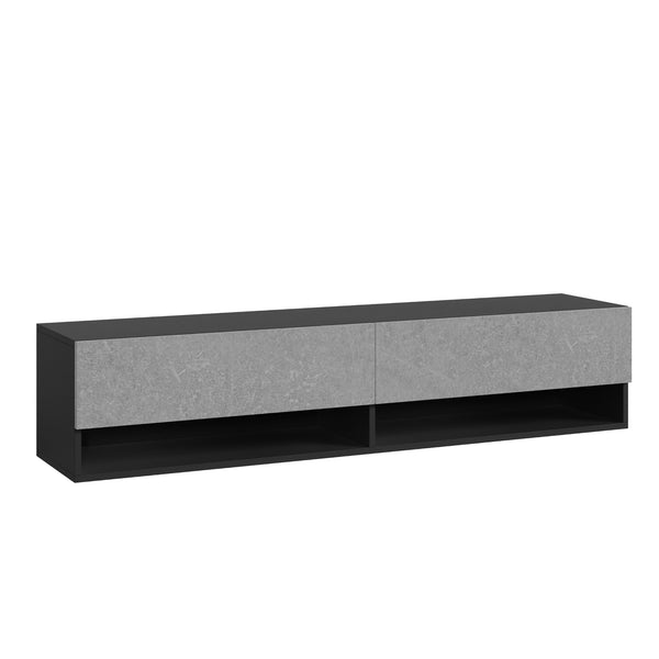 TV-Lowboard hängend Halmstad [en.casa]