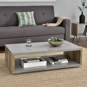 Couchtisch Oelsnitz 75x75x30 cm Metall in versch. Farben en.casa