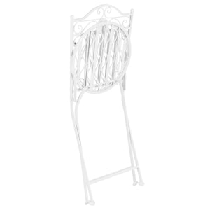 Bistroset Biella 3-tlg. klappbar Metall [en.casa]