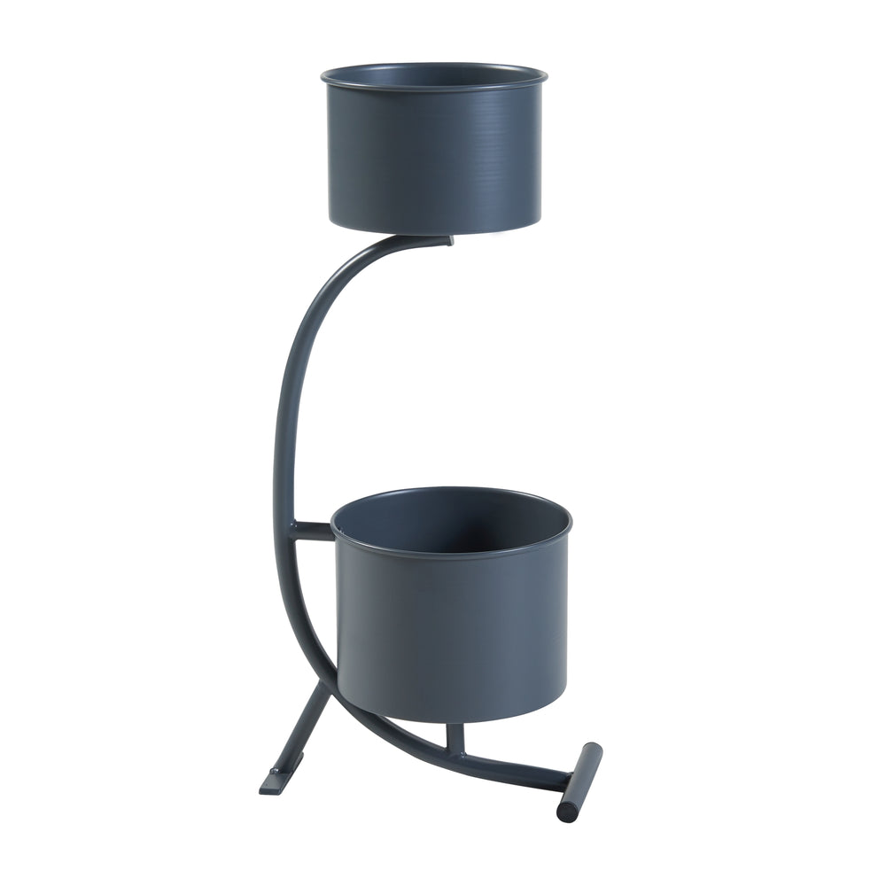 Blumenständer Almelo 63x29x21cm Metall [en.casa]