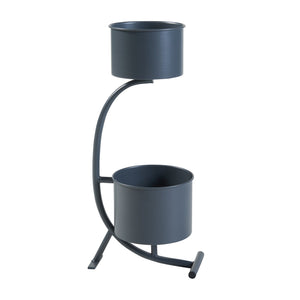 Blumenständer Almelo 63x29x21cm Metall [en.casa]