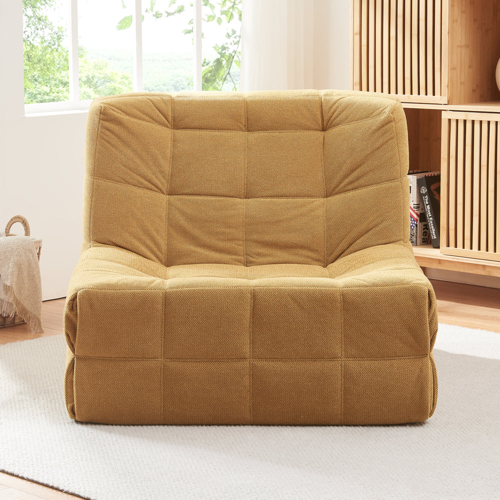 Bodensessel Koskyvn 75x90x100 cm Textil [en.casa]