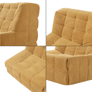 Bodensessel Koskyvn 75x90x100 cm Textil [en.casa]