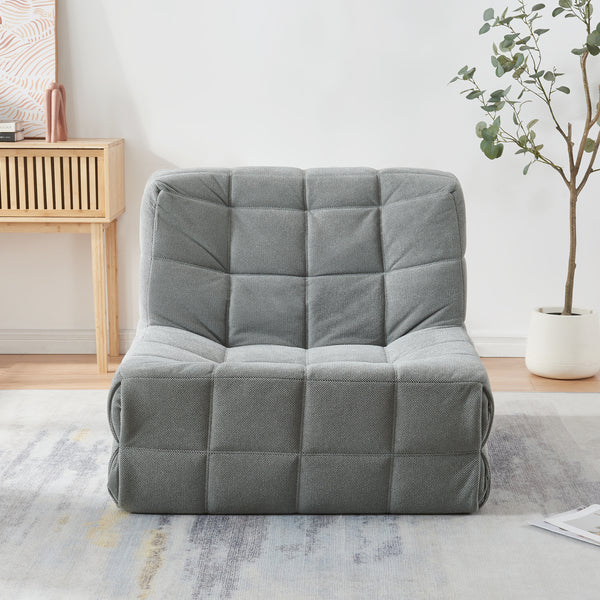 Bodensessel Koskyvn 75x90x100 cm Textil [en.casa]