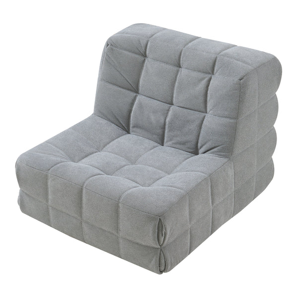 Bodensessel Koskyvn 75x90x100 cm Textil [en.casa]
