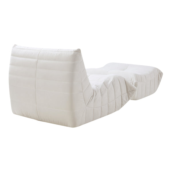 Bodensessel mit Fußhocker Kodsø 75x90x100 cm [en.casa]