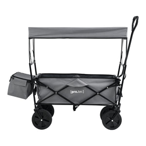 Bollerwagen mit Dach klappbar [pro.tec]