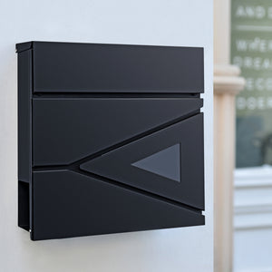 Briefkasten Schönburg 37x37x11cm Stahl in versch. Farben [en.casa]