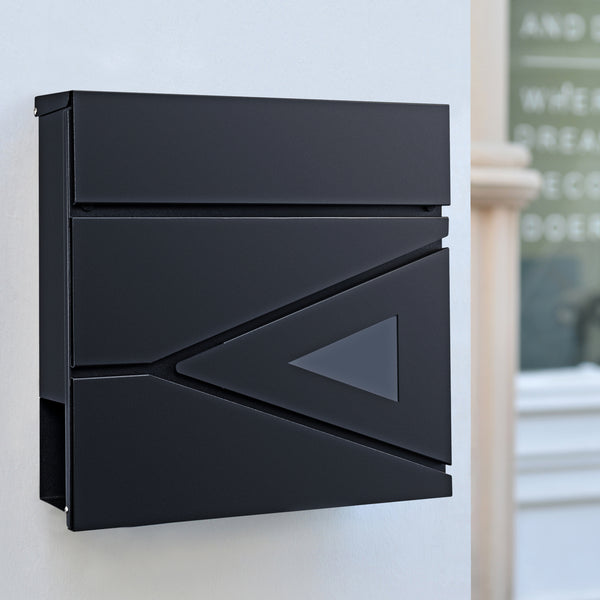 Briefkasten Schönburg 37x37x11cm Stahl in versch. Farben [en.casa]