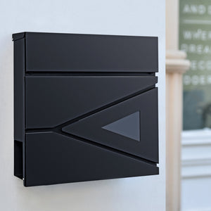 Briefkasten Schönburg 37x37x11cm Stahl in versch. Farben [en.casa]