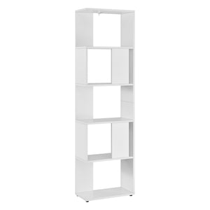 Bücherregal Aneby 159x45x24cm mit 5 Ablageflächen versch. Farben [en.casa]