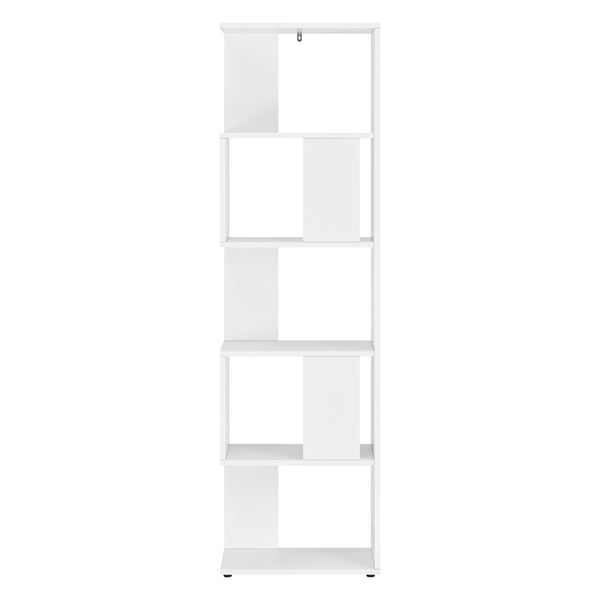 Bücherregal Aneby 159x45x24cm mit 5 Ablageflächen versch. Farben [en.casa]