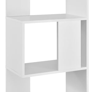 Bücherregal Aneby 159x45x24cm mit 5 Ablageflächen versch. Farben [en.casa]