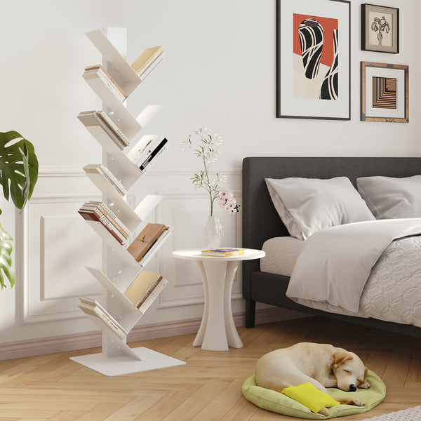 Bücherregal Eksjö Baumform [en.casa]