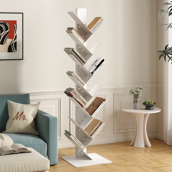 Bücherregal Eksjö Baumform [en.casa]
