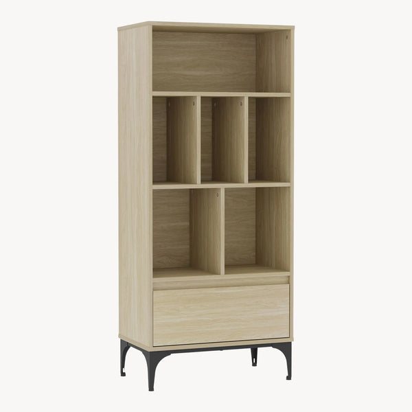 Bücherregal Kistiandi [en.casa]