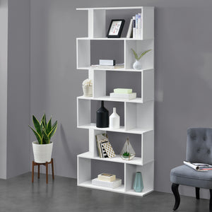 Bücherregal Borrby 192x80x24 cm in versch. Farben en.casa