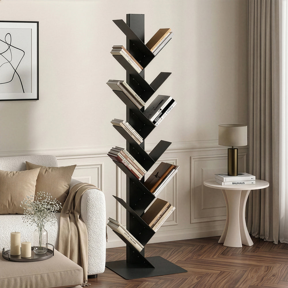 Rotondi boekenkast 6 planken zwart 70cm Rotondi boekenkast 6 planken zwart 70cm