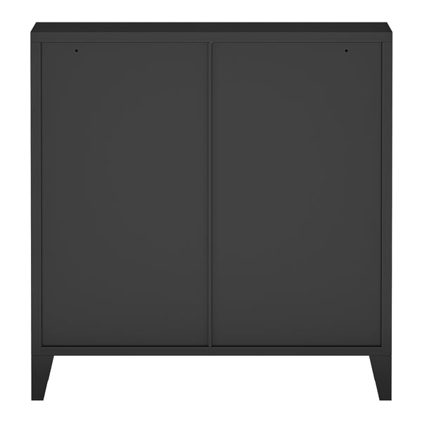 Büroschrank Hamina 80x40x82 cm in versch. Farben [en.casa]
