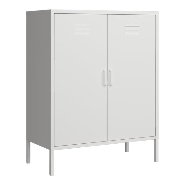 Büroschrank Pyhäranta Metall [en.casa]
