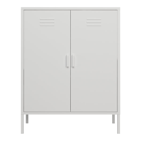Büroschrank Pyhäranta Metall [en.casa]