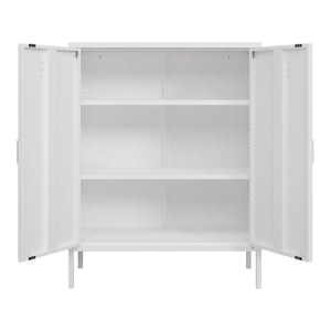 Büroschrank Pyhäranta Metall [en.casa]
