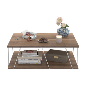 Couchtisch Saltdal 91x62x30cm in versch. Farben [en.casa]
