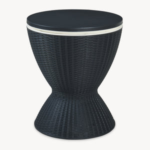Kühltisch Atessa 58x49 cm Rattanoptik [casa.pro]