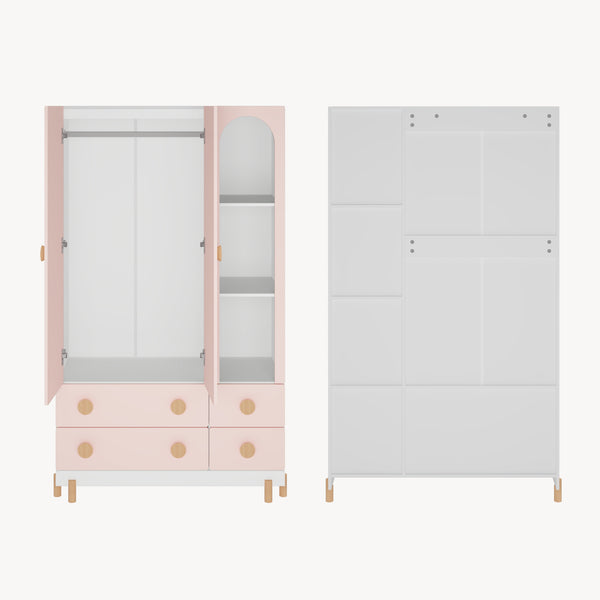 Kinderkleiderschrank Vaarentaa [en.casa]