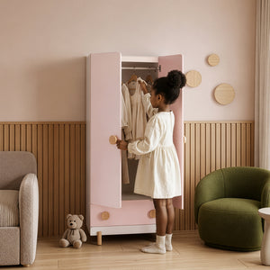 Kinderkleiderschrank Vaarentaa [en.casa]