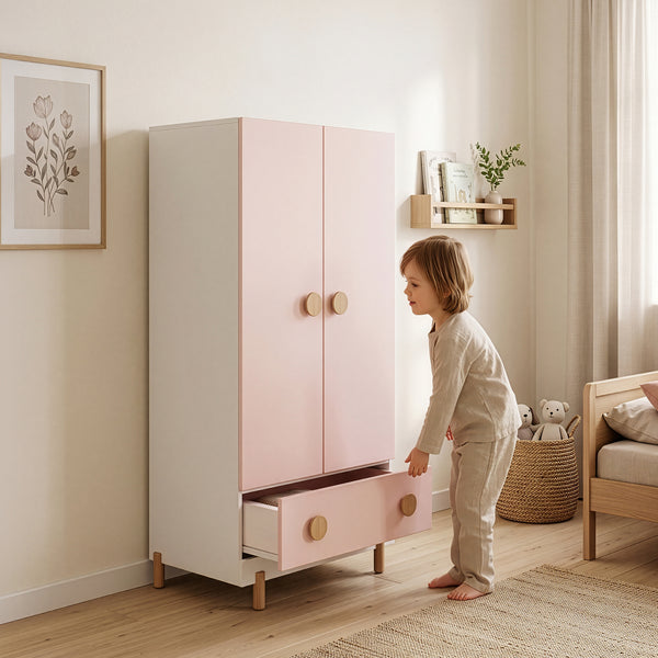Kinderkleiderschrank Vaarentaa [en.casa]