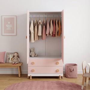 Kinderkleiderschrank Vaarentaa [en.casa]