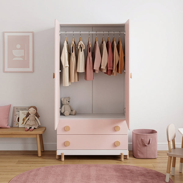 Kinderkleiderschrank Vaarentaa [en.casa]