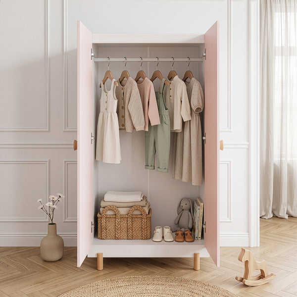 Kinderkleiderschrank Vaarentaa [en.casa]