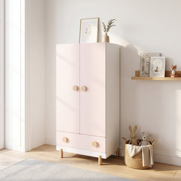 Kinderkleiderschrank Vaarentaa [en.casa]