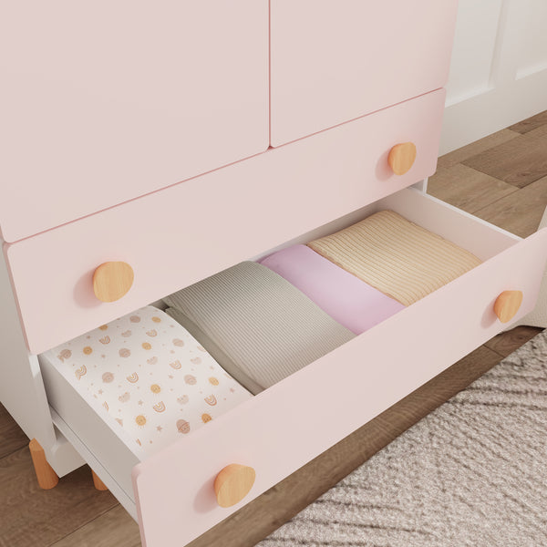 Kinderkleiderschrank Vaarentaa [en.casa]