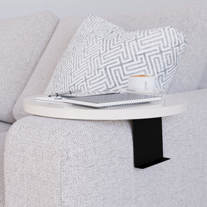 Sofatablett Kuleskyd Ø34cm [en.casa]