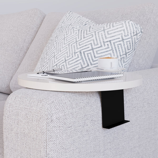 Sofatablett Kuleskyd Ø34cm [en.casa]