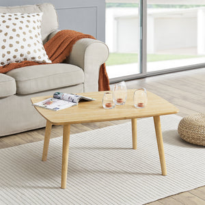 Couchtisch Nurmijärvi Bambus 40x80x60 cm [en.casa]