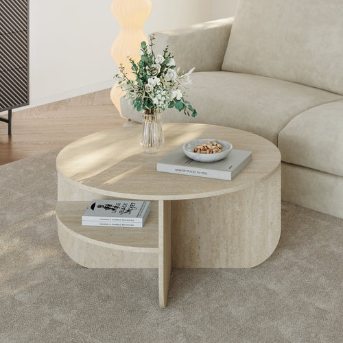 Couchtisch Reykhon Ø80x41 cm [en.casa]