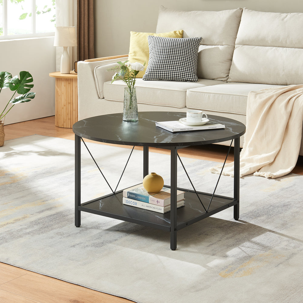 Couchtisch Filem Ø80x46 cm [en.casa]
