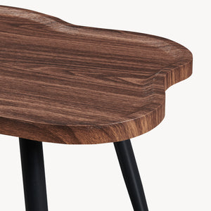 Couchtisch Trestaneng 100x60x47 cm Walnussoptik [en.casa]