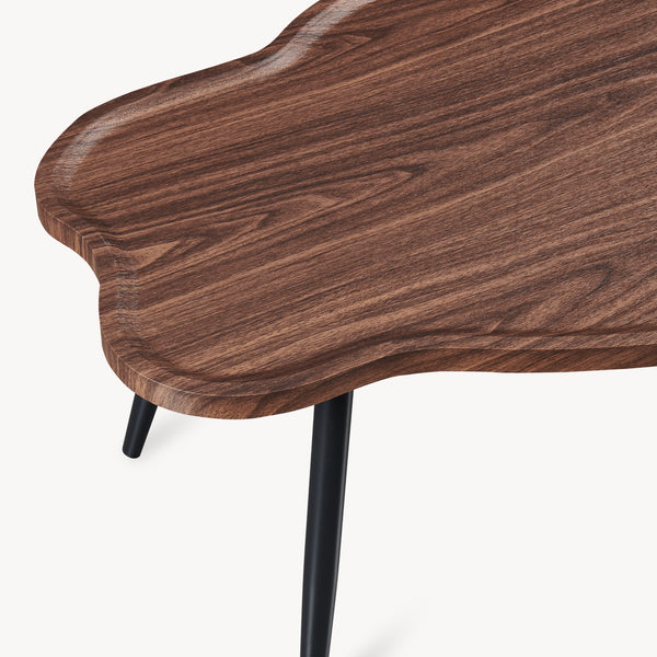 Couchtisch Trestaneng 100x60x47 cm Walnussoptik [en.casa]