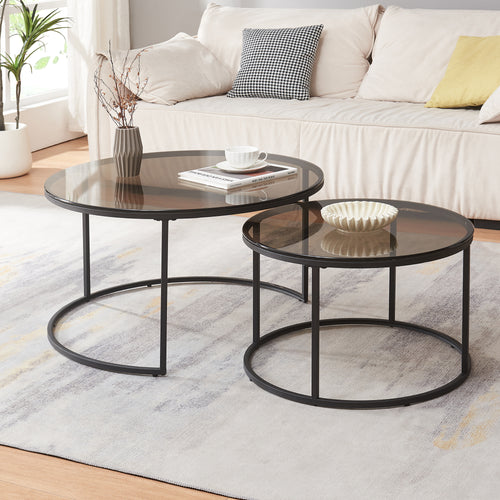 Couchtisch Set Kokkola [en.casa] - premiumXL