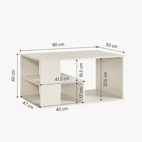 Couchtisch Antaa 80x50x40 cm [en.casa]