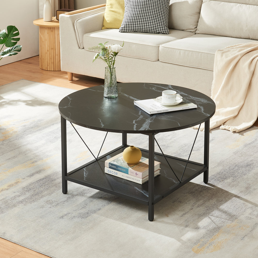 Couchtisch Filem Ø80x46 cm [en.casa]