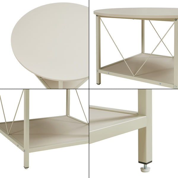 Couchtisch Filem Ø80x46 cm [en.casa]