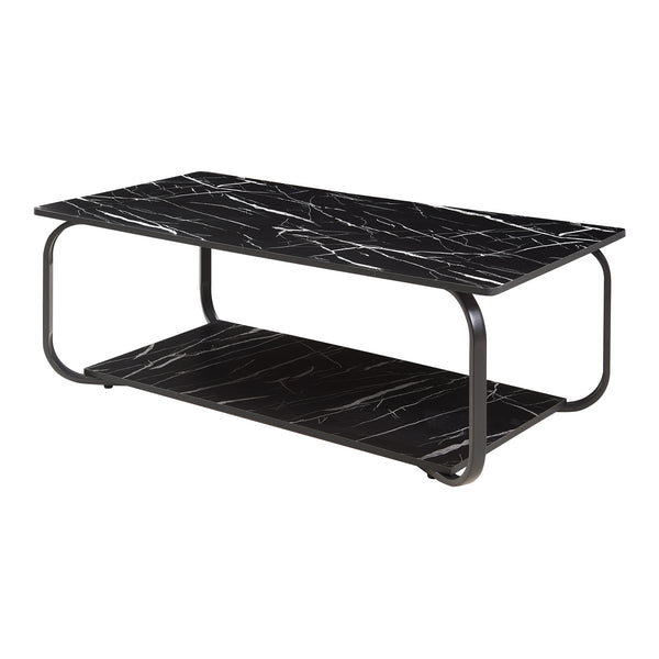 Couchtisch Kolta 120x60x43 cm Marmoroptik [en.casa]