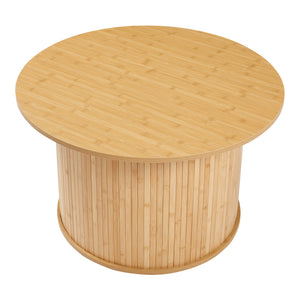 Couchtisch Ledepid Natur [en.casa]
