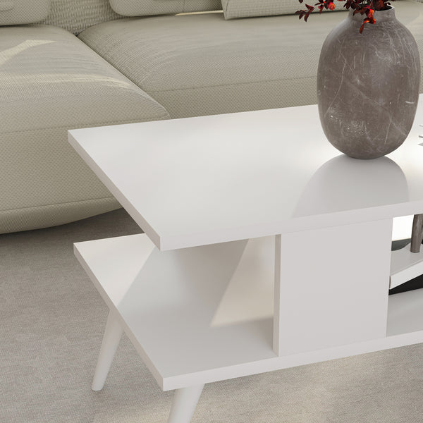 Couchtisch Lycksele 40x90x45 cm in versch. Farben [en.casa]